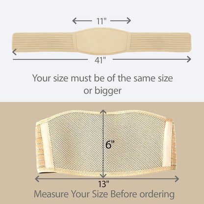 Belly Bands for Pregnant Women, Pregnancy Belly Band, Adjustable Maternity Belly Band, Relieve Lower Back Pelvic Abdomen Pain, Pregnancy Must Haves (Beige)